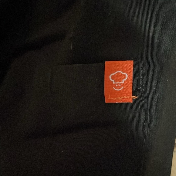 Happy Chef size 3X black short sleeve snap down chef shirt - Picture 4 of 10